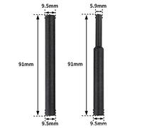 15pc Roll Pin Punch Set Double-Faced Hammer Brass Steel Gunsmith Maintenance