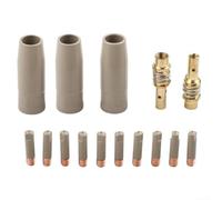 15PCS 15AK Welding Nozzle Set Copper Tips