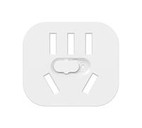 15Pcs Adhesive Self-Closing Outlet Covers Proofing, Hidden Push-Pull Outlet Covers, Wall Socket Plug Cover for Home, Office, Kitchen, School (5 Prong)