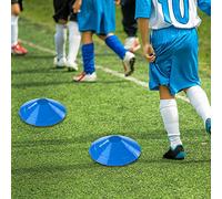 15pcs Agility Disc Cone Set Multi Sport Training Space Cones with Plastic Stand Holder for Soccer Football Ball Game Disc Mini Training Cones Field Markers (25)