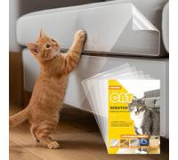 15pcs Anti Scratch Furniture Protector for Cats Dog, sofa carpet protector,Transparent Anti Scratch Tape, Strong Adhesive Tape to Stop Cats Scratching Sofas, Walls,Doors (15pcs 14"*11")