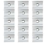 15Pcs Awning Rail Piping 8mm&8mm Kader Awning Hooks Camping Hanger Eyelets for for T4 T5 T6 Campervan, Motorhome, Camping,Tent