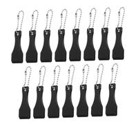 15pcs Black Plastic Lottery Scratcher Tool for Ticket and Card Use