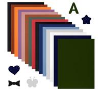 15pcs Clothing Repair Patches, 20x14.5cm/7.87x5.71in Waterproof Nylon Self Adhesive Fabric Patches Jackets Repair Pads for Down Jacket Puffer Coats Outerwear Clothing Pants Bags Tent (14 Colors)