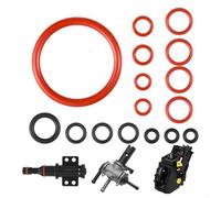 15Pcs Coffee Machine O-Rings for Saeco Steam Valve Seal(15PCS)