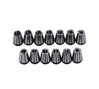 15Pcs Collet Set TOPINCN Er11 Spring Collet Chuck for Cnc Engraving Machine & Milling Lathe Tool