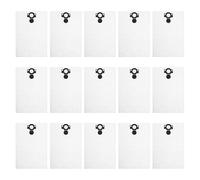 15PCS Dust Bags for Nilfisk 107419593 ATTIX33/44 VL200Aero 20/21 Aero 25/26/31 VC2010L/VC2511 Replacement Parts White