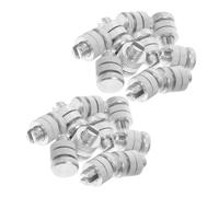 15pcs Electric Fence Wire Splice Connector Aluminum Split Bolt Clamp