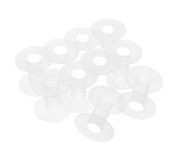 15pcs Empty Plastic Spools for Ribbon and Cord Storage