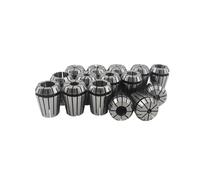 15PCS ER25 Spring Collet 2-16mm Spring Collet CNC Milling Machining Center Clamping Tools(0.005)