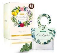 15PCS Eucalyptus Scented Sachets for Drawers and Closets, Home Fragrance