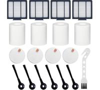 15pcs Filter Replacement Part Accessories Compatible for Shark IQ R101AE RV1001AE RV100AE AV912S AV1002AE Shark AI AV2501S RV2502AE RV2520 RV2510 Filter Vacuum Replacement Parts