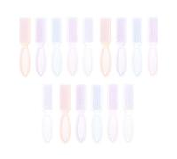 15pcs Fingernail Cleaning Brush Pp Nail Art Dust Brush | Handheld Manicure Set, Will Not Damage Nails, Remove Stains, Keep Nails Tidy and Clean Random Color
