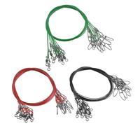 15PCS Fishing Leader Wire 150LB