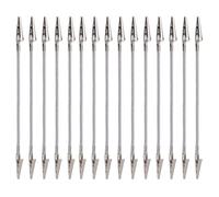 15Pcs Flexible Double Head Iron Incenses Stick Holder Clip Stable Base Insenses Coil Burners Stand Home Temple Decors Secure Clip Incenses Holder