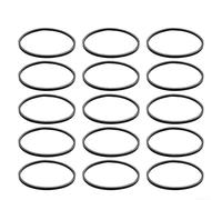 15pcs Float Bowl Gasket O For Rings for Carburetor Repair Compatible with 693981 280492 Rubber Replacement Seals for Engine Maintenance