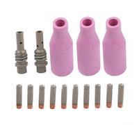 15PCS for mig Torch Kit 15AK Copper Tips Nozzles 15PCS for mig(0.9mm)