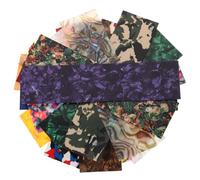 15pcs Guitar Pick Strips DIY Guitar Pick Punch Sheets Random Colors and Styles Light Medium Heavy Thickness for Musicians