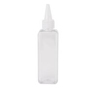 15pcs Hair Coloring Bottle with Pointed Mouth 100ml PET Plastic | Conditioner, Hair Color Brush, Shampoo, for Colouring, Easy Squeeze and Fill, Scalp Treatment