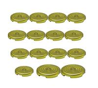 15pcs Hitbox Button Caps for Mechanical Push Buttons Punk Caps for Cherry MX Switches Cap Kailh Switches Cap - Yellow