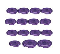15pcs Hitbox Button Caps for Mechanical Push Buttons Punk Caps for Cherry MX Switches Cap Kailh Switches Cap - Purple