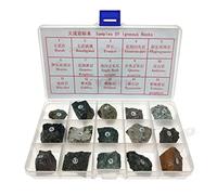 ＡＷＨＡＯ 15pcs Igneous Real Stone Teaching Aid Supplies W/Box