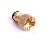 15pcs Inner Diameter 22mm Female Thread Brass Fitting Garden Irrigation Brass Nipple Connector Quick Connector