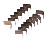 15Pcs Leather Cutter Punch Set, High Carbon Steel Leather Punch for Belt Bag Wallet, Assorted Sizes Leather Cutting Tools with Easy Operation for DIY Craft