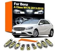 15Pcs LED Interior Light Kit, For Mercedes Benz A Class W176 2013-2018 A180 A200 A250 Foot Door Reading Trunk Lamp