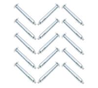 15pcs M8 Expansion Bolts for Speed Bumps, Secure Anchoring Driveways | Iron Silver Fasteners, Private Roads and Road Studs Bases, for Road Maintenance Crews and Facility Managers