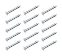 15pcs M8 Iron Expansion Bolts for Speed Bumps on Concrete Roads