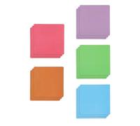 15pcs Magnetic Sticky Notes, 3 x 3 Inch Reusable Magnetic Dry Erase Labels Magnets Tags Stickers Strips to Do List for Whiteboard Fridge Locker Cabinet Door Supplies Accessories (5 Colors)