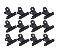 15pcs Metal Note Clips for Office and Shop Strong Holding Power Black