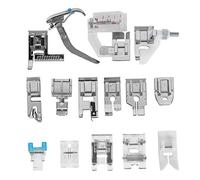 15Pcs Multifunction Household Sewing Machine Tool Kit Accessory Stainless Steel Set for Crafts Leather Beads Quilting