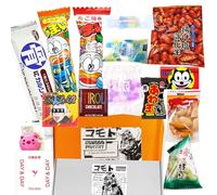 15pcs Mystery Japanese Snack and Dagashi Box. 2 Umaibo + Triol Japanese Chocolate + Japanese Sweets & Snacks. Perfect Anime Gift, Snack Gift
