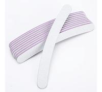 15PCS Nail Files 100/180 Grit Nail Files, Nail Files Professional Emery Boards Double Sided Nail Files for Natural Nails or Thick Nails, Washable and Reusable