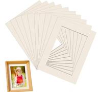 15Pcs Off-White Picture Mounts 7x5 Inch Picture Mats for 6x4 Inch Image | Picture Mounts for Frames, Mount Mats Board Prints, Images, Artwork & Paintings