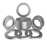 15pcs Oil Drain Plug Crush Washer Gasket Seal - 14mm Replacement for Honda Kawasaki Suzuki Triumph Yamaha and Other Motorcycle by AUTOMAJOR