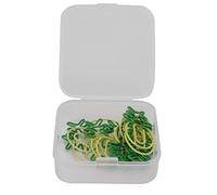 15Pcs Paper Clip Yellow Green Pineapples Shape Lovely Metal Craft Paperclip Organize Office Family 2 Color