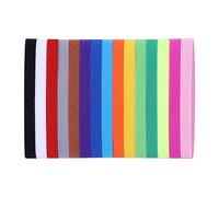 15pcs Pet ID Collars, 15 Colors Whelping Puppies Collars Double Sided Soft Adjustable for Newborns Puppies Kittens