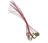 15Pcs Piezo Pickup 27 mm Piezo Discs with 13" Cable Lightweight for Beginners