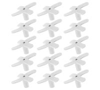 15PCS Plastic Cross Fork Thread Stand for Industrial Sewing Machines | White 5.4x5.4x2.5cm Part, Quick Setup, Consistent Tension Control for Embroidery Operators Random Color