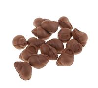 15pcs Pop up Boilies Baits Carp Fishing Lures Floating Snail Beads Brown, 20mm