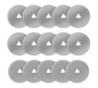 15Pcs Rotary Cutter Blades 45mm, Rotary Cutter for Fabric Blades, for Precise Marking on Fabrics, Ideal for Quilting Accessories, Card Making Supplies and Other Uses