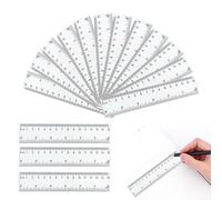 15PCS Rulers An Ideal Tool Choice for Work and Study 15cm Ruler Has Toughness and is Not Easily Broken Ruler 15cm for Measuring by Artists Designers Machinists Architects Engineers and Woodworking