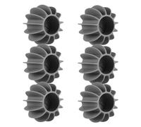 15PCS Silicone Laundry Balls Grey White Reusable Washer Dryer Energy Saving Anti Tangle Deep Clean Clothes(Grey)