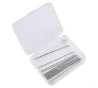 15pcs Snag Repair Needle Kit for Clothing: Professional Latch Hook Style Tool to Mend Broken Threads on Knits Drapes 6cm