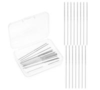 15pcs Snag Repair Tool,Snag Nab It Tool,Needle Leather Craft Sewing Needles Broken Thread Repair Tools Suitable for Knitting Knitted Cloth Clothing Curtains (0.03 x 2.36 Inch)