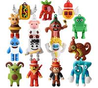 15PCS Steal A Brainrot Action Figures Set,Funny Collectible Figures,Funny Toy Model Set,Game Characters Figure,Cute Animal Desk Toy Gifts for Birthday Festival&Party for Fans,Colleagues,Friends