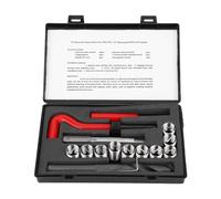 15Pcs Thread Repair Kit Stainless Steel Twisted